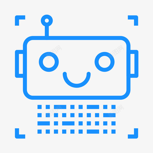 识别机器人0626svg_新图网 https://ixintu.com 识别 机器人
