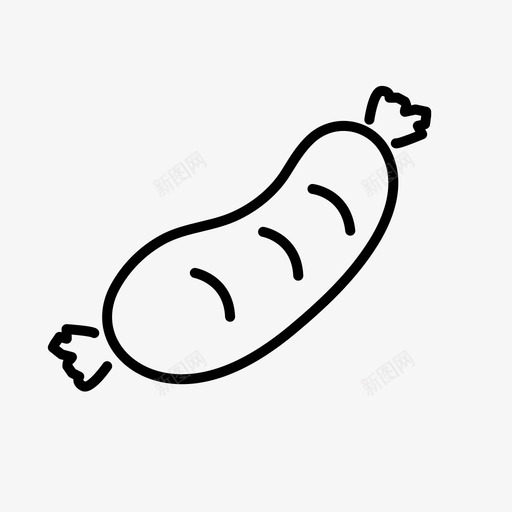 屿你火腿svg_新图网 https://ixintu.com 屿你 火腿 线性
