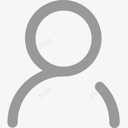 未认证图标svg_新图网 https://ixintu.com 认证 图标 线性 扁平 简约 单色 圆润