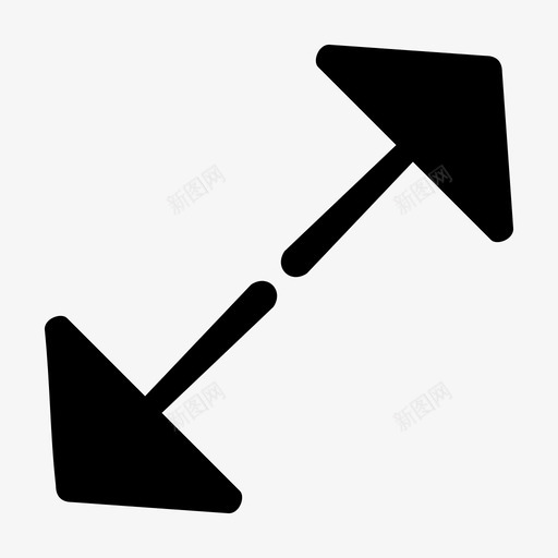 展开箭头十字路口svg_新图网 https://ixintu.com 方向 展开 箭头 十字路口 多媒体 选项