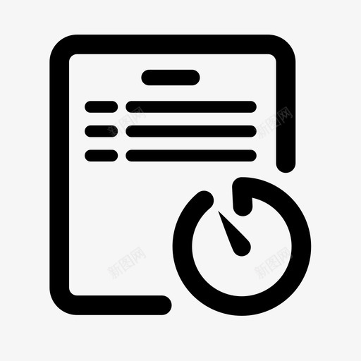 加力记录svg_新图网 https://ixintu.com 加力 记录 线性 简约 商务 圆润 单色