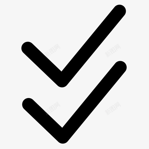 双勾svg_新图网 https://ixintu.com 双勾
