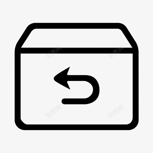 退货售后我的svg_新图网 https://ixintu.com 退货 售后 我的