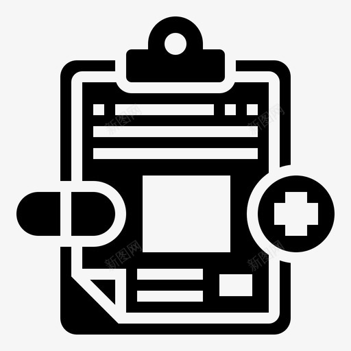 医疗报告药房70字形svg_新图网 https://ixintu.com 医疗 报告 药房 字形