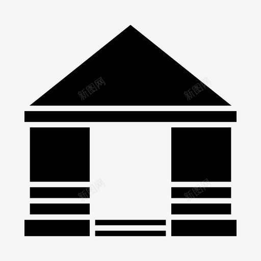 住宅建筑物旅馆svg_新图网 https://ixintu.com 住宅 建筑物 旅馆 住宿 居民 公园