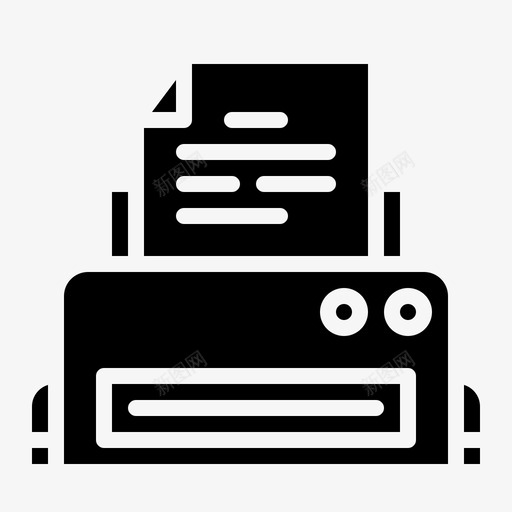 打印机208号酒店字形svg_新图网 https://ixintu.com 打印机 酒店 字形