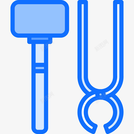 工具铁匠2蓝色svg_新图网 https://ixintu.com 工具 铁匠 蓝色
