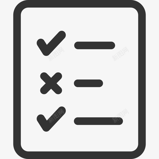 题库01svg_新图网 https://ixintu.com 题库 图标 选中