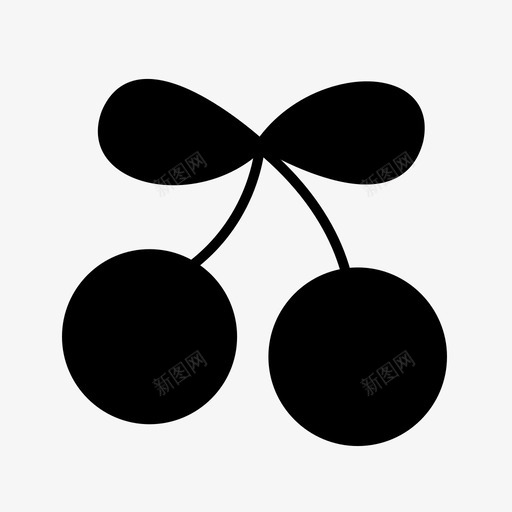 樱桃cherrysvg_新图网 https://ixintu.com 樱桃