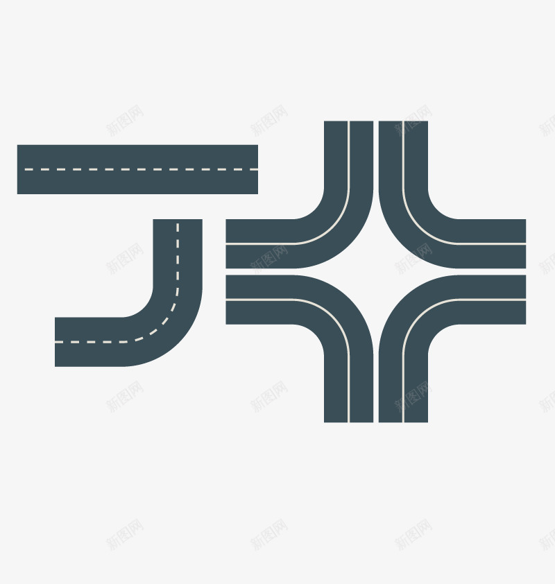 矢量道路情况png免抠素材_新图网 https://ixintu.com 矢量 道路 情况