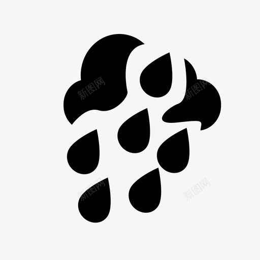 特大暴雨svg_新图网 https://ixintu.com 特大 大暴雨
