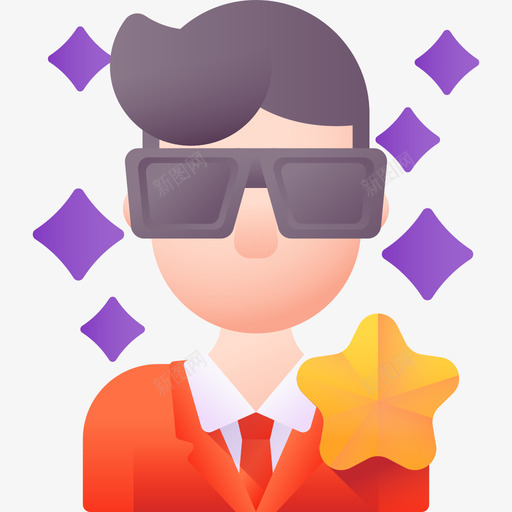 演员电影工业33彩色svg_新图网 https://ixintu.com 演员 电影 工业 彩色