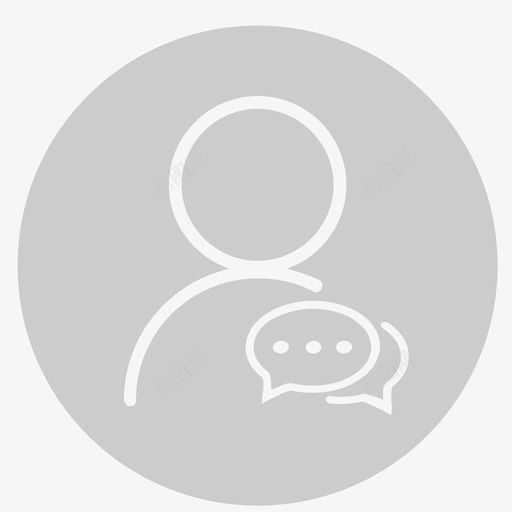 我的咨询客户svg_新图网 https://ixintu.com 我的 咨询 客户