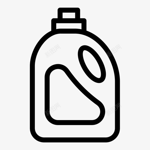 洗衣液svg_新图网 https://ixintu.com 洗衣