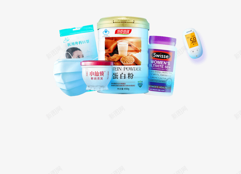 京东健康分会场png免抠素材_新图网 https://ixintu.com 京东 健康 分会场