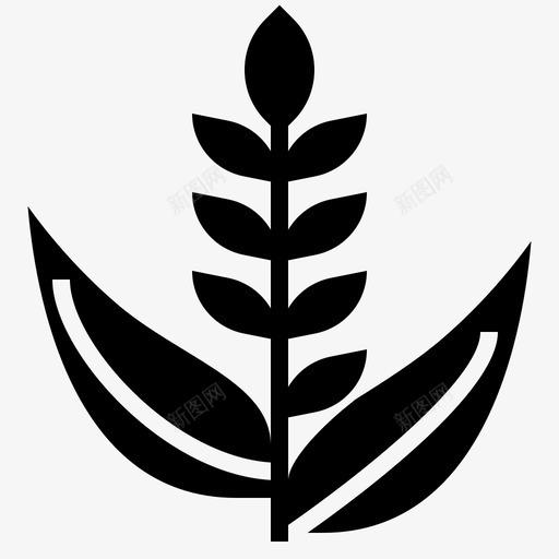 米饭蔬菜4字形svg_新图网 https://ixintu.com 米饭 蔬菜 字形