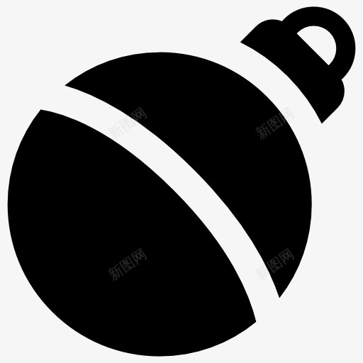 圣诞树装饰球图标iconcompng免抠素材_新图网 https://ixintu.com 圣诞树 装饰 图标