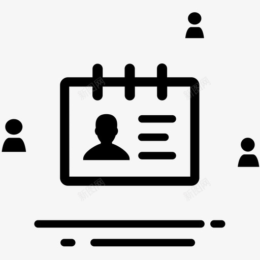 指定人员svg_新图网 https://ixintu.com 指定 人员 图标