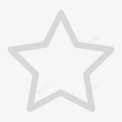 星形svg_新图网 https://ixintu.com 星形 五角星 评分 收藏 线性 扁平 简约 单色