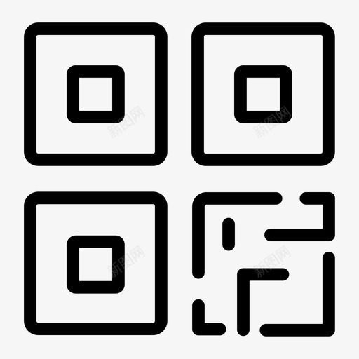 推广二维码svg_新图网 https://ixintu.com 推广 二维