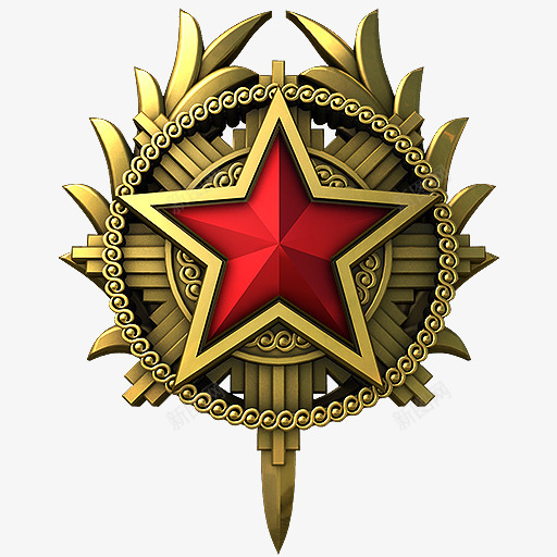 CSGO服役勋章Csgolacompng_新图网 https://ixintu.com 服役 勋章