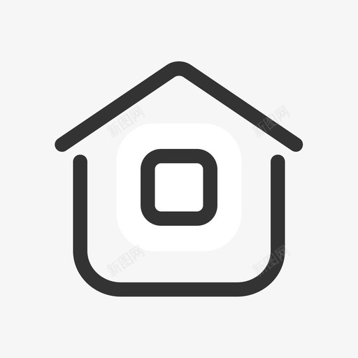 村子房子屋子svg_新图网 https://ixintu.com 村子 房子 屋子 线性 扁平 简约 多色 圆润 宠加 村委
