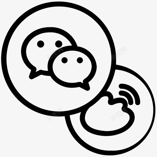 23微信微博优秀会员推荐svg_新图网 https://ixintu.com 微信 微博 优秀 会员 推荐