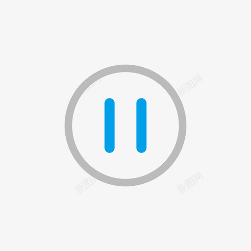 预览暂停svg_新图网 https://ixintu.com 预览 暂停