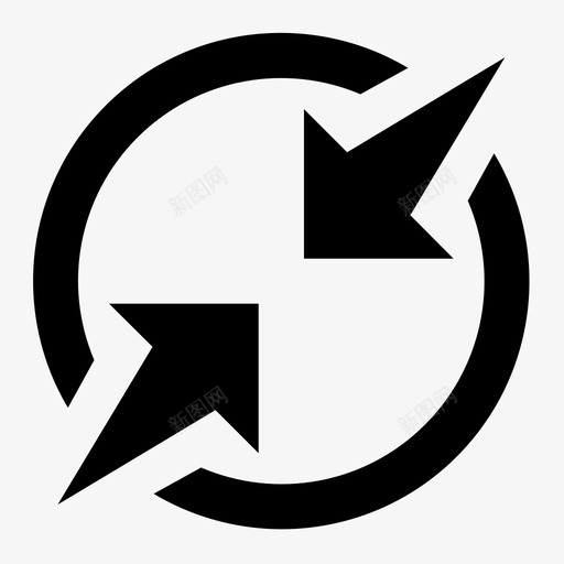 汇合点svg_新图网 https://ixintu.com 汇合