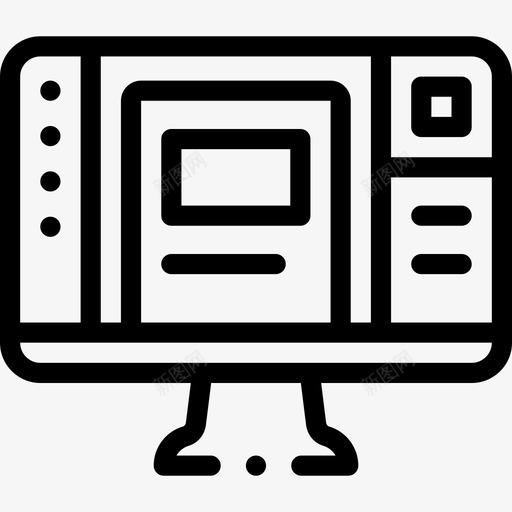 软件网页设计164线性svg_新图网 https://ixintu.com 软件 网页设计 线性