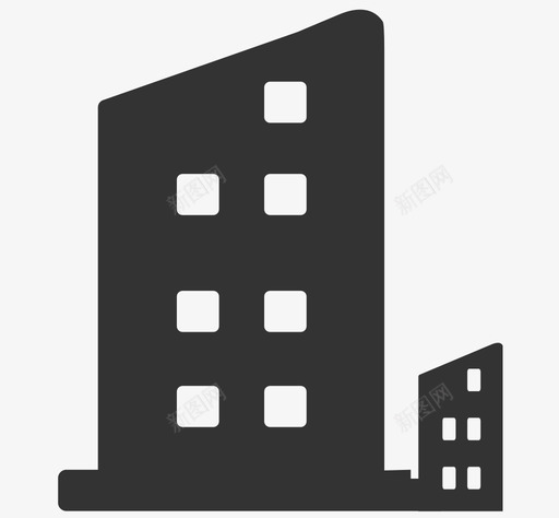 分子公司svg_新图网 https://ixintu.com 子公司 扁平 填充 单色