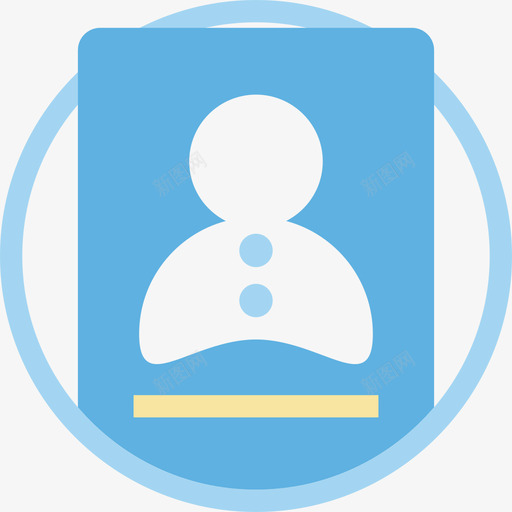 医疗icon个人信息svg_新图网 https://ixintu.com 个人 医疗 信息 资料 用户 卡片 多色 扁平