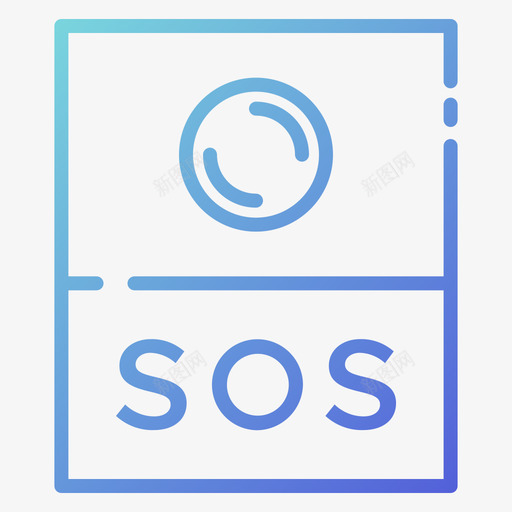 Sos急救服务47梯度svg_新图网 https://ixintu.com 急救 服务 梯度