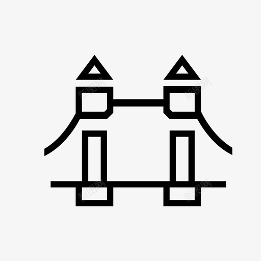 桥景svg_新图网 https://ixintu.com 桥景