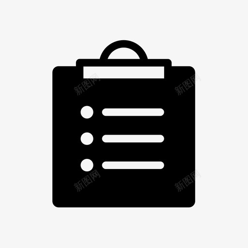 待办事项实底svg_新图网 https://ixintu.com 待办 事项 实底