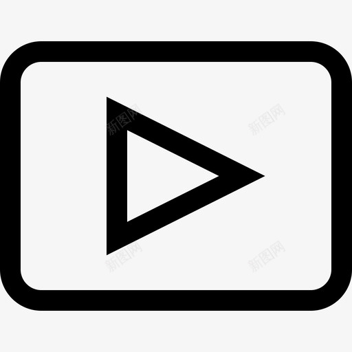Youtube谷歌套件10线性svg_新图网 https://ixintu.com 谷歌 套件 线性
