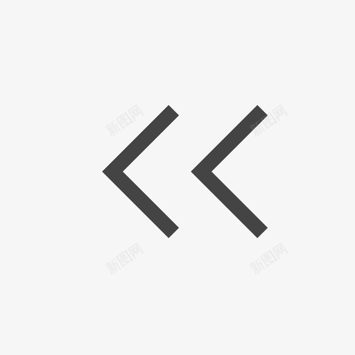 箭头页面向左osvg_新图网 https://ixintu.com 箭头 页面 向左