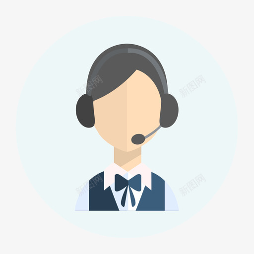 客服默认圆svg_新图网 https://ixintu.com 客服 默认