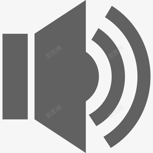 l喇叭svg_新图网 https://ixintu.com 喇叭