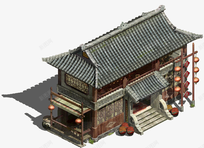 建筑105png免抠素材_新图网 https://ixintu.com 建筑
