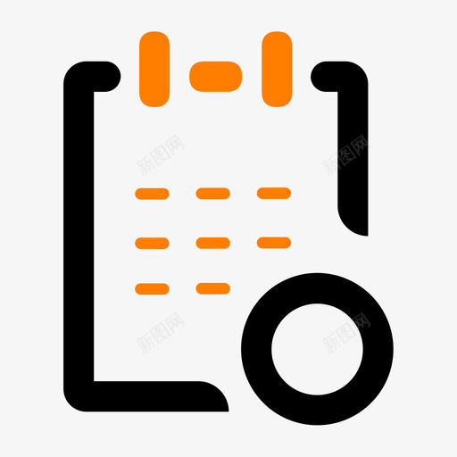 iconrgb日志智能分析36svg_新图网 https://ixintu.com 日志 智能 分析