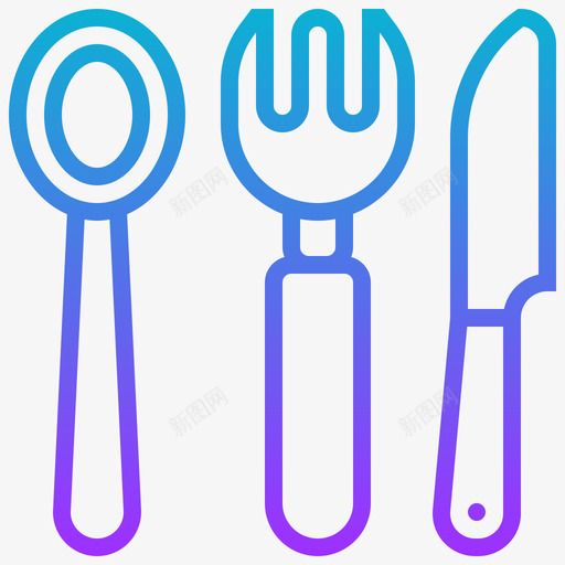 厨房用具野餐74梯度svg_新图网 https://ixintu.com 厨房用具 野餐 梯度