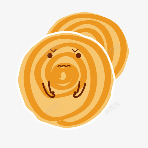 手撕面包svg_新图网 https://ixintu.com 手撕 面包 扁平 可爱