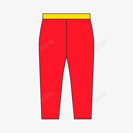 七分裤svg_新图网 https://ixintu.com 七分