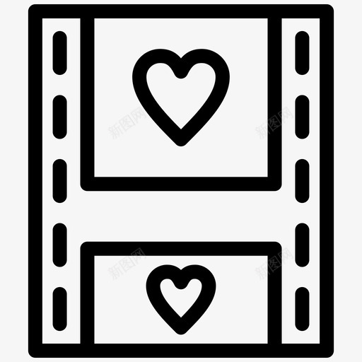 电影心爱svg_新图网 https://ixintu.com 电影 婚礼 心爱 视频 爱情 大胆 线集
