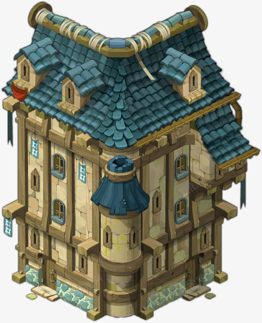 DOFUS建筑设计png免抠素材_新图网 https://ixintu.com 建筑设计