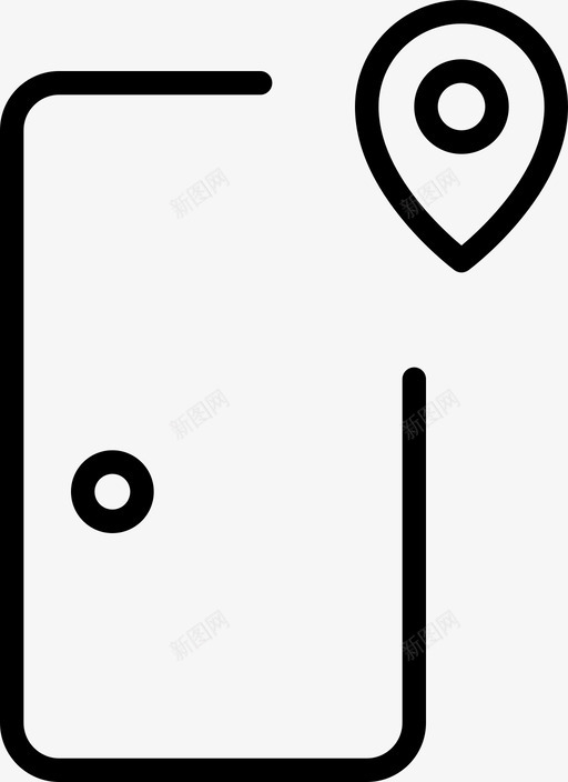 位置门入口svg_新图网 https://ixintu.com 位置 入口 出口 门薄