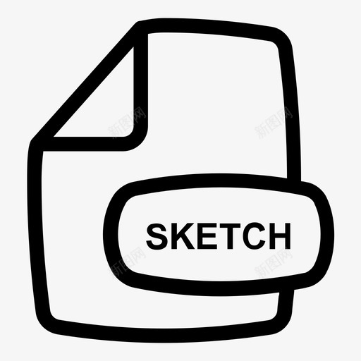 Sketch文件svg_新图网 https://ixintu.com 文件 线性