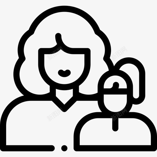 妈妈母亲节33直系svg_新图网 https://ixintu.com 妈妈 母亲节 直系