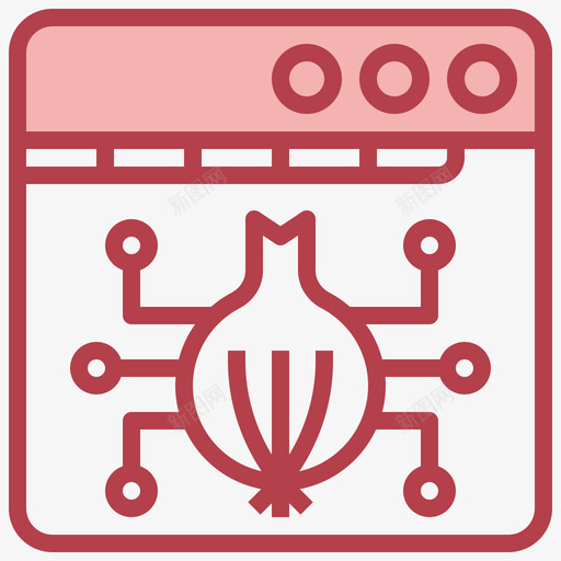 隐私深色web6红色svg_新图网 https://ixintu.com 隐私 深色 红色